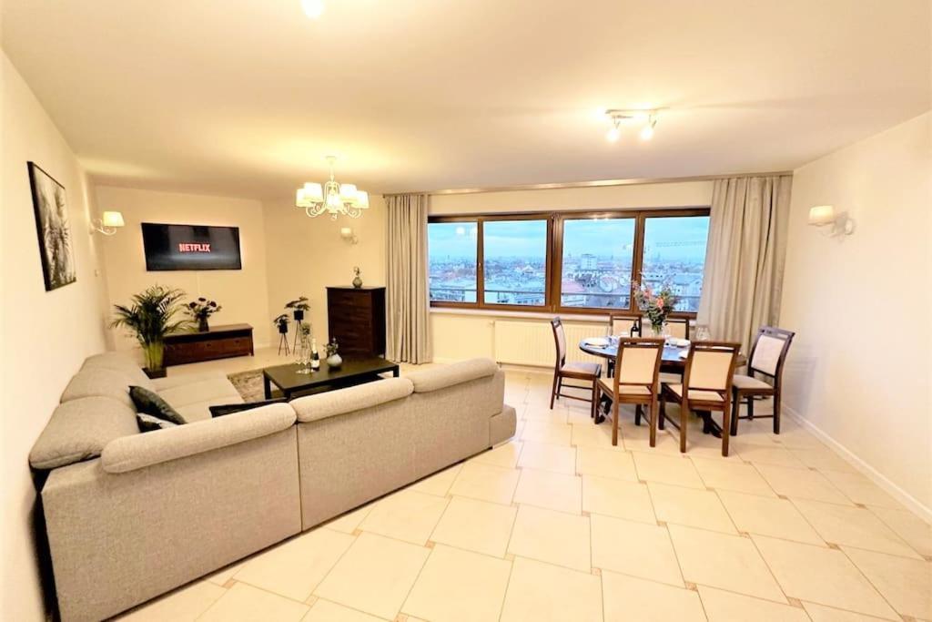 Exclusive Penthouse Near Citycenter 120M2 +Netflix Krakau Exterior foto